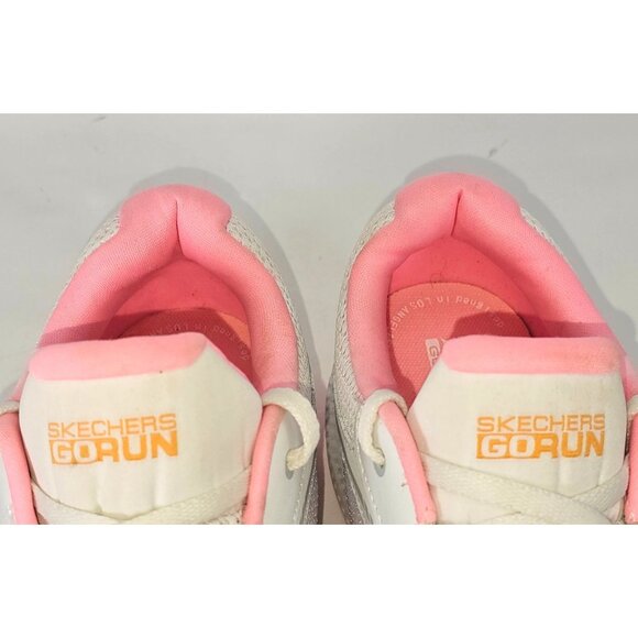 Skechers Women's White/Pink Go Run Consistent-Vivid Horizon Shoes Sz 9 222 - Picture 14 of 16